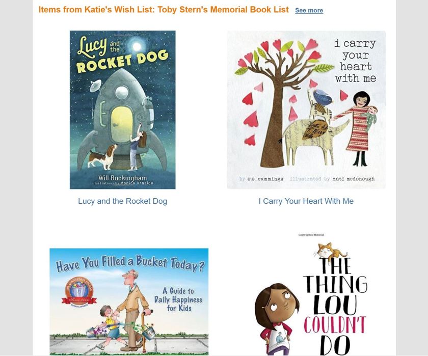 memorial book list_toby